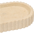 Meridian Furniture Khloe Beige Travertine Tray