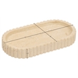 Meridian Furniture Khloe Beige Travertine Tray