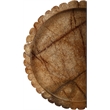 Meridian Furniture Lysander Brown Genuine Marble Tray