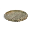 Meridian Furniture Lysander Green Genuine Marble Tray