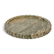 Meridian Furniture Lysander Green Genuine Marble Tray