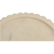 Meridian Furniture Lysander White Genuine Marble Tray