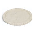 Meridian Furniture Lysander White Genuine Marble Tray