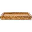 Meridian Furniture Chambers Brown Genuine Marble Tray