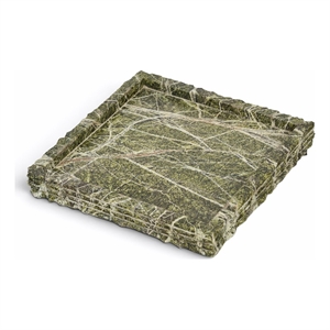 Meridian Furniture Chambers Green Genuine Marble Tray