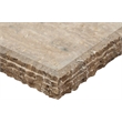 Meridian Furniture Chambers Grey Travertine Tray