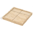 Meridian Furniture Chambers Beige Travertine Tray