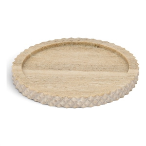 Meridian Furniture Russell Beige Genuine Marble Tray