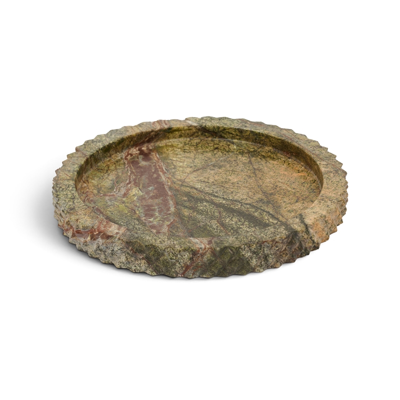 Meridian Furniture Russell Green Genuine Marble Tray