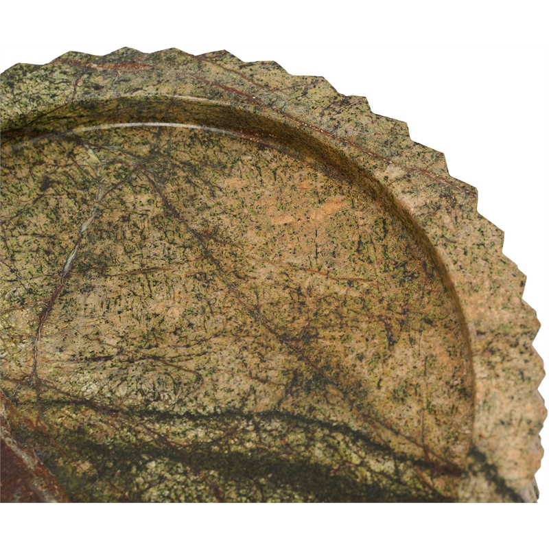 Meridian Furniture Russell Green Genuine Marble Tray