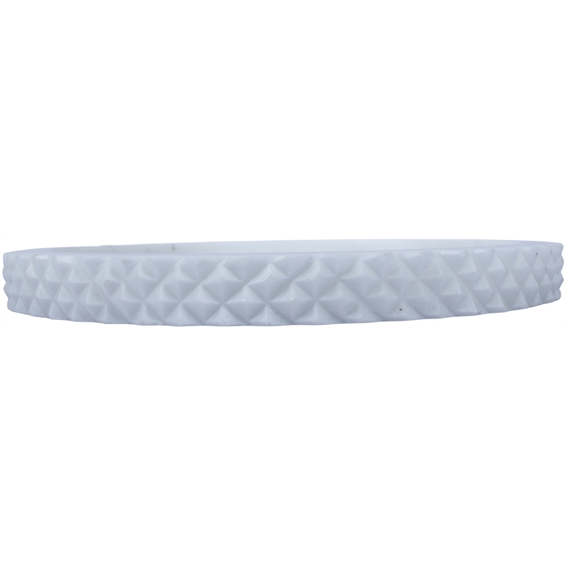 Meridian Furniture Russell White Genuine Marble Tray