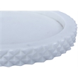 Meridian Furniture Russell White Genuine Marble Tray
