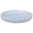 Meridian Furniture Russell White Genuine Marble Tray