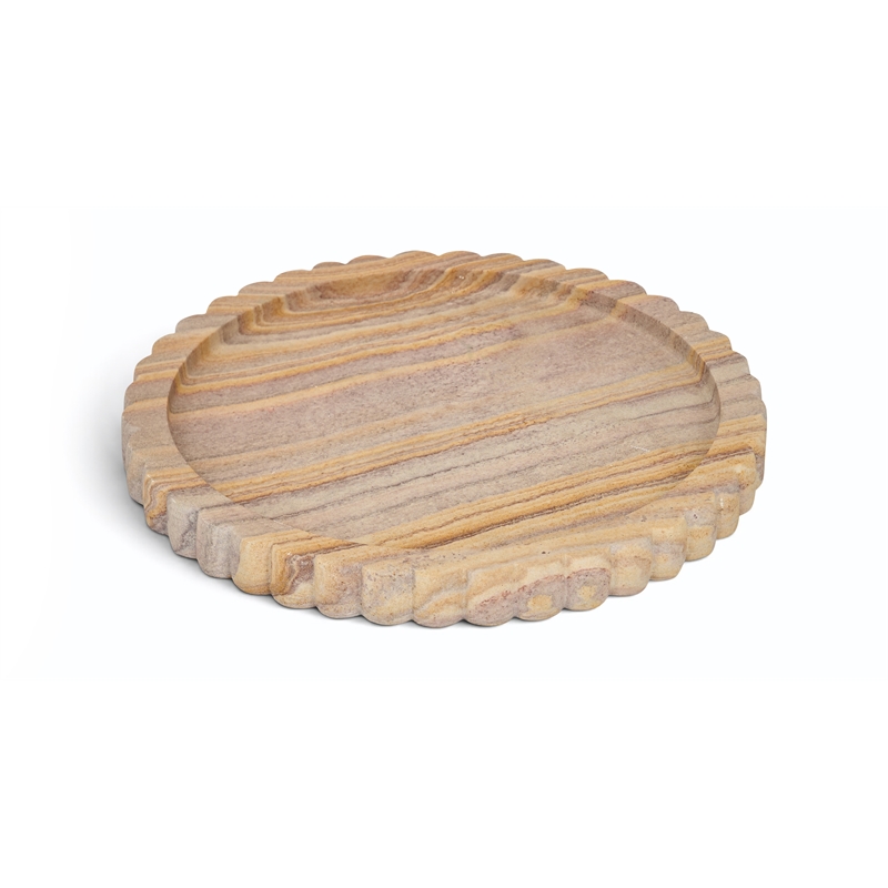 Meridian Furniture Lysander Rainbow Sandstone Tray