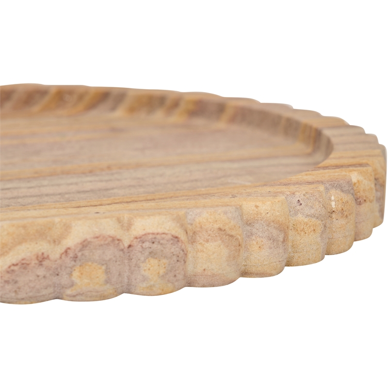 Meridian Furniture Lysander Rainbow Sandstone Tray