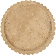 Meridian Furniture Lysander Beige Travertine Tray
