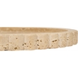 Meridian Furniture Lysander Beige Travertine Tray