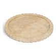 Meridian Furniture Lysander Beige Travertine Tray