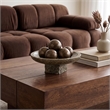 Meridian Furniture Colannade Green Genuine Marble Bowl