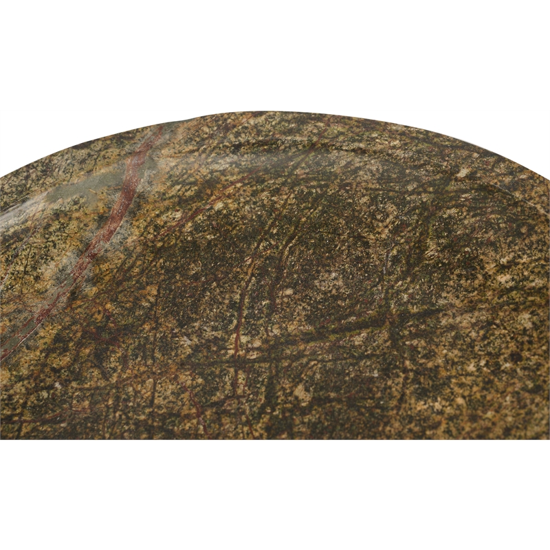 Meridian Furniture Colannade Green Genuine Marble Bowl