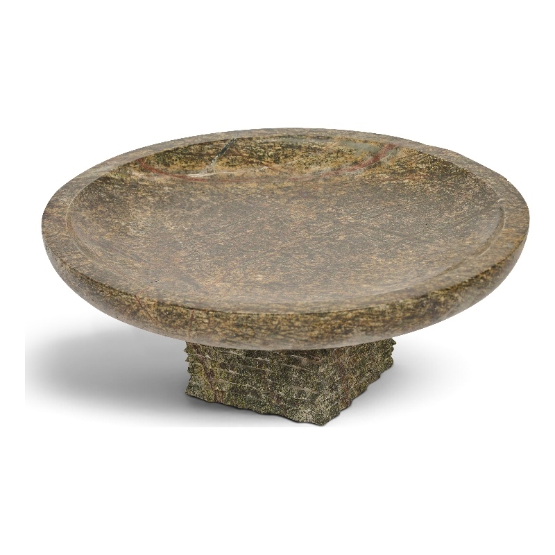 Meridian Furniture Colannade Green Genuine Marble Bowl