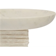 Meridian Furniture Colannade White Genuine Marble Bowl