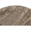 Meridian Furniture Colannade Grey Genuine Travertine Bowl