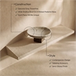 Meridian Furniture Colannade Grey Genuine Travertine Bowl