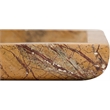 Meridian Furniture Nolan Brown Genuine Marble Tray