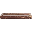 Meridian Furniture Nolan Cherry Genuine Marble Tray