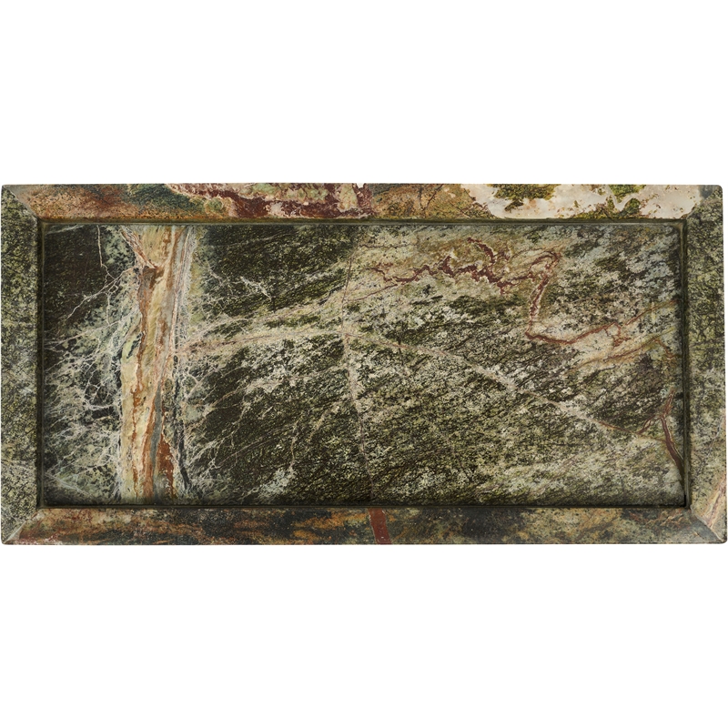 Meridian Furniture Nolan Green Genuine Marble Tray
