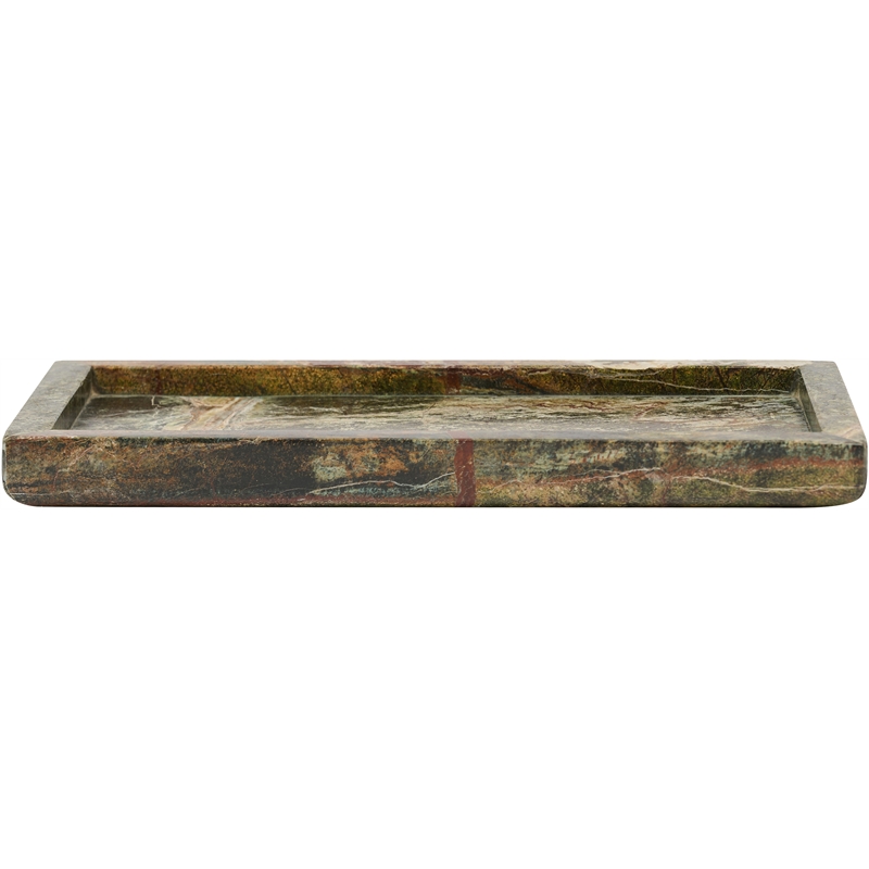 Meridian Furniture Nolan Green Genuine Marble Tray