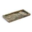 Meridian Furniture Nolan Green Genuine Marble Tray