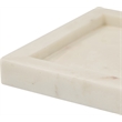Meridian Furniture Nolan White Genuine Marble Tray