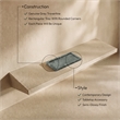 Meridian Furniture Nolan Grey Genuine Travertine Tray