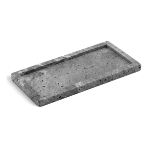 Meridian Furniture Nolan Grey Genuine Travertine Tray