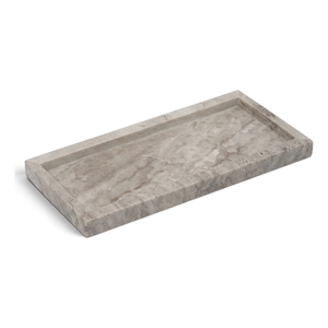 Meridian Furniture Nolan Beige Genuine Travertine Tray
