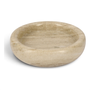 Meridian Furniture Orelia Beige Genuine Marble Tray