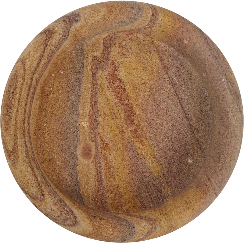 Meridian Furniture Orelia Sand Genuine Sandstone Tray
