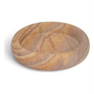 Meridian Furniture Orelia Sand Genuine Sandstone Tray