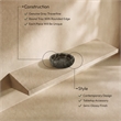 Meridian Furniture Orelia Grey Genuine Travertine Tray