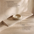 Meridian Furniture Orelia Beige Genuine Travertine Tray