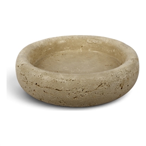 Meridian Furniture Orelia Beige Genuine Travertine Tray