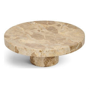 Meridian Furniture Ralston Beige Genuine Marble Tray