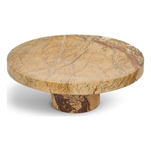 Meridian Furniture Ralston Brown Genuine Marble Tray
