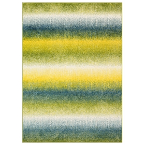 Queen 8x10   Modern Abstract Area Rug   2809 in Yellow