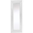Camden Isle Lincoln Silver Classic Frame Wall Mirror with Beveled Mirrored Glass