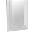 Camden Isle Lincoln Silver Classic Frame Wall Mirror with Beveled Mirrored Glass