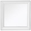 Camden Isle Dartmouth Square Frame Wall Mirror with Beveled Mirrored Glass