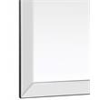 Camden Isle Dartmouth Square Frame Wall Mirror with Beveled Mirrored Glass